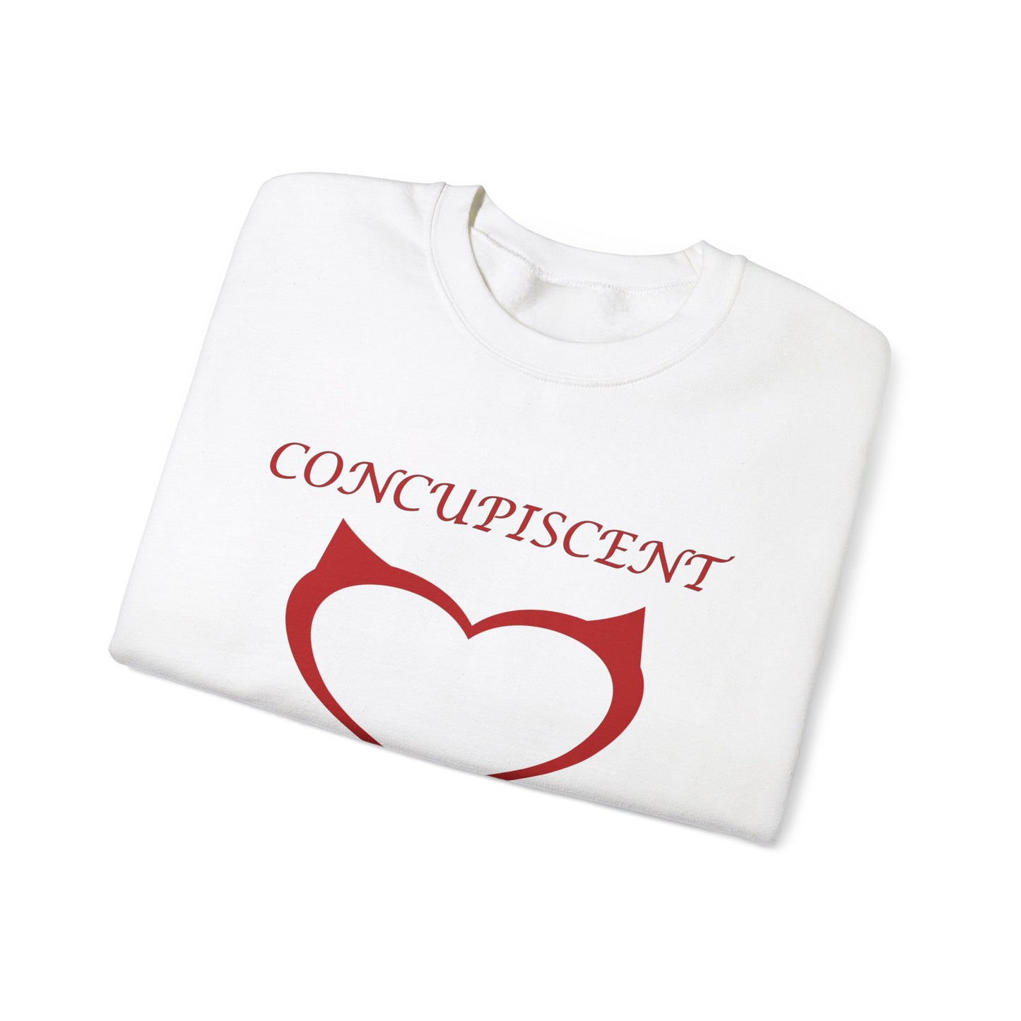 Concupiscent Heart Heavy Blend Crewneck Sweatshirt