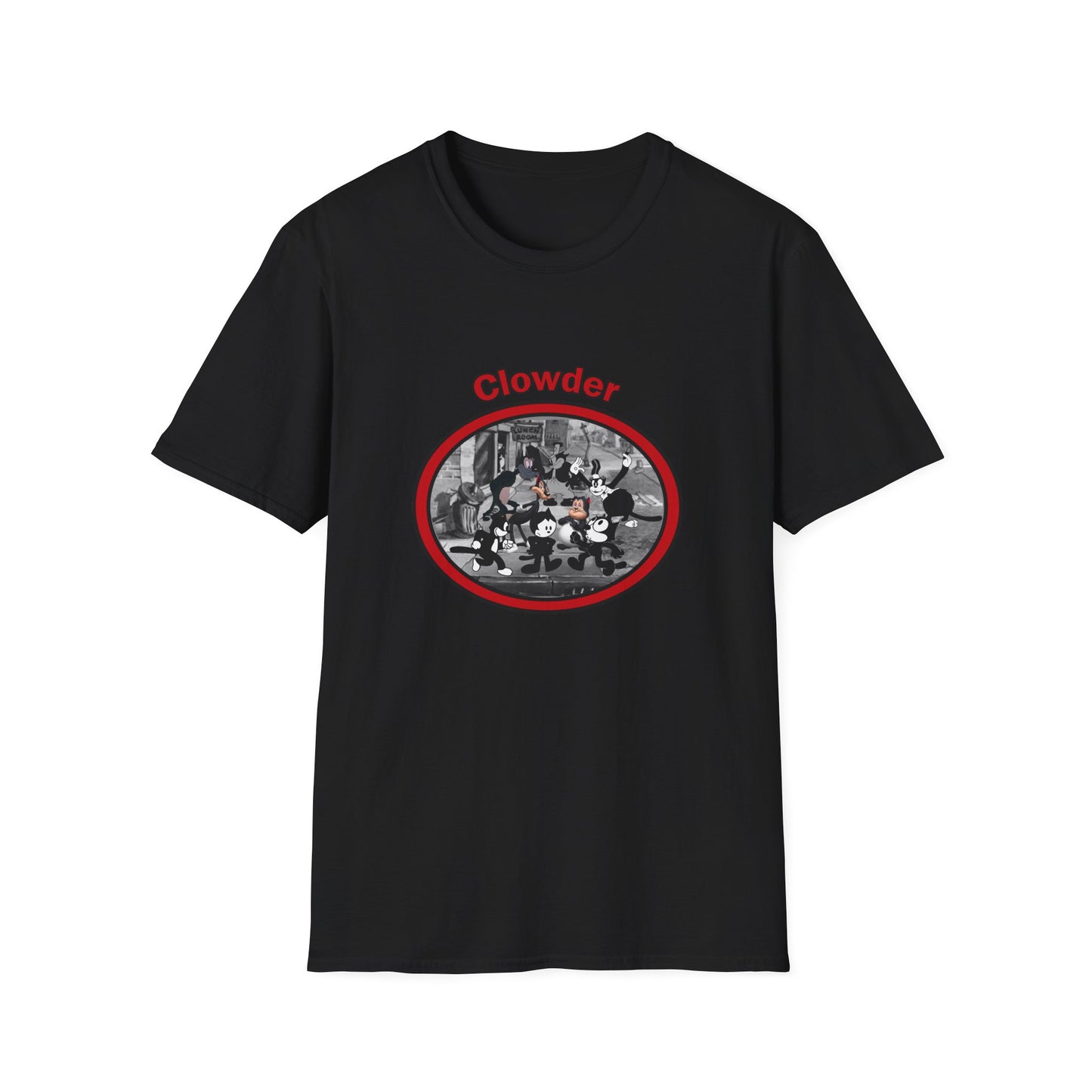 Clowder Poly Blend Crew Neck T-Shirt