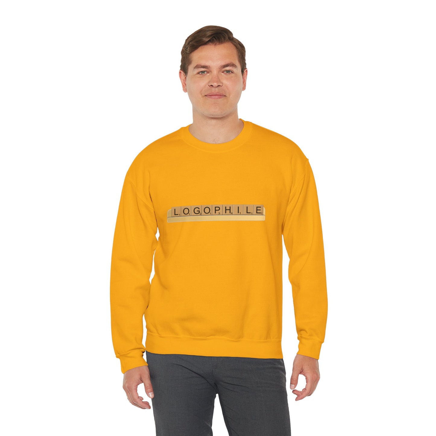 Logophile Crew Neck Sweatshirt - Perfect for Word Lovers and Bookworms