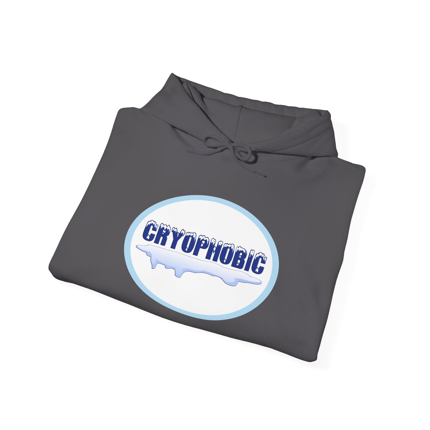 Cryophobic Hoodie - Cool Graphic for Cold Weather Haters
