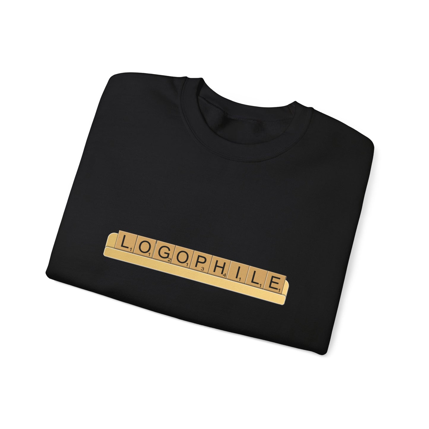 Logophile Crew Neck Sweatshirt - Perfect for Word Lovers and Bookworms