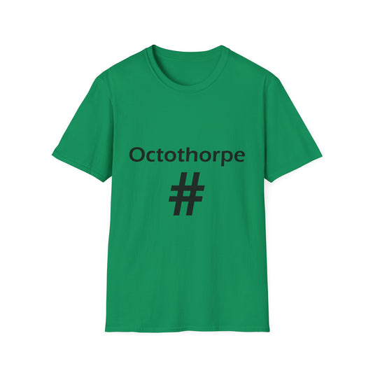 Octothorpe Poly Blend Crew Neck T-Shirt