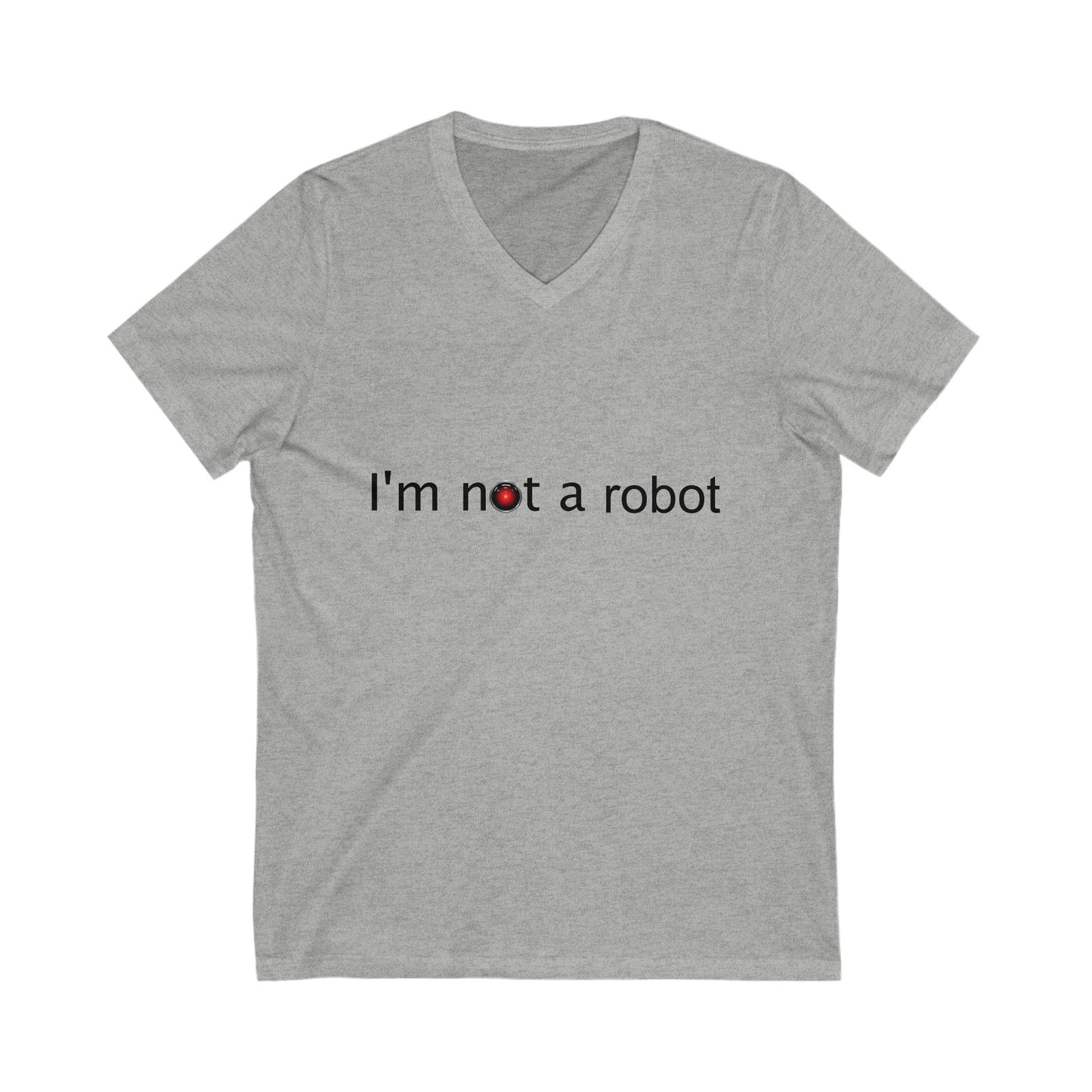 I'm Not a Robot V-Neck Tee