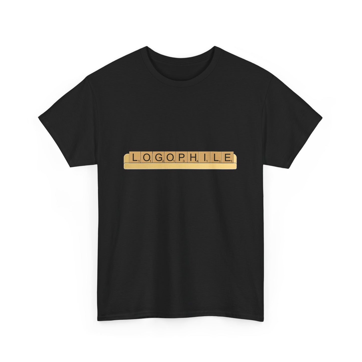 Logophile Heavy Cotton Crew Neck Tee - Perfect for Word Lovers and Book Worms