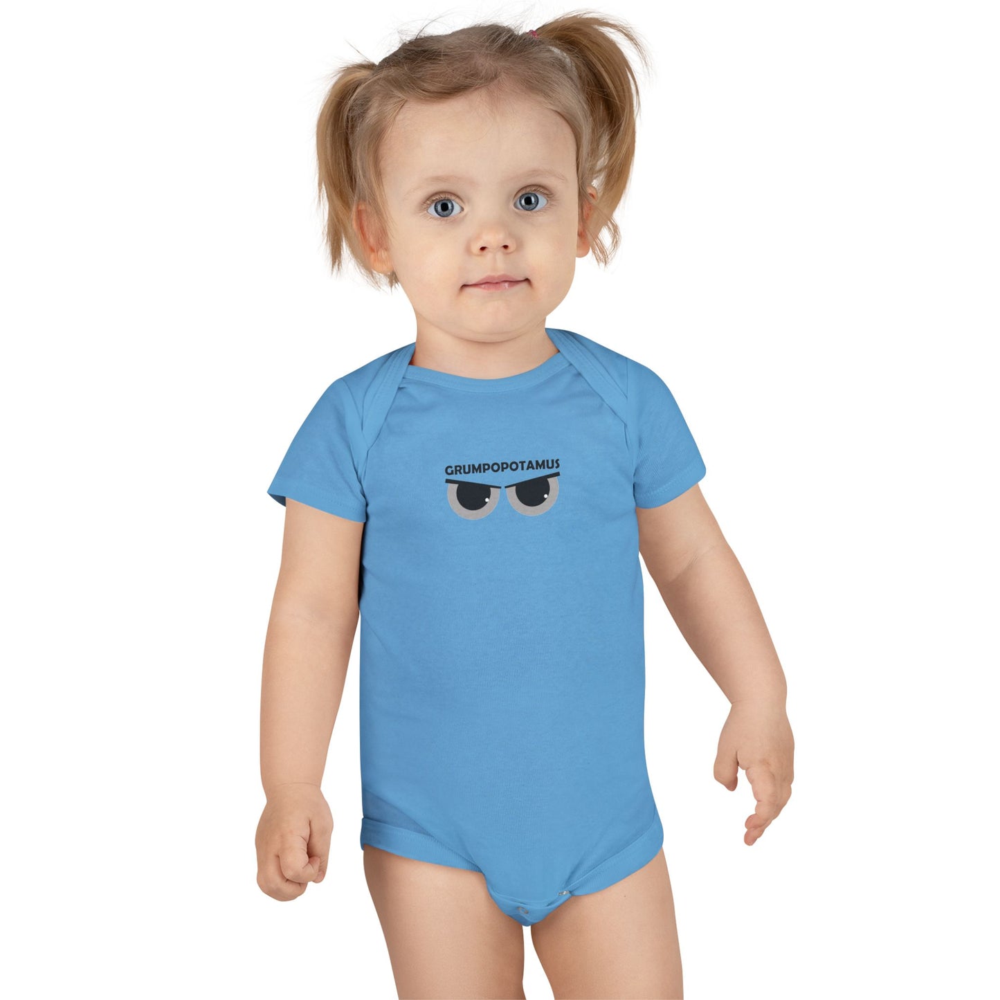 Grumpopotamus Baby Onesie