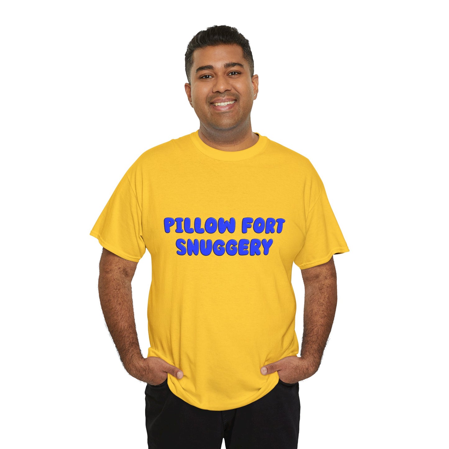 Pillow Fort Snuggery Heavy Cotton Crew Neck Tee