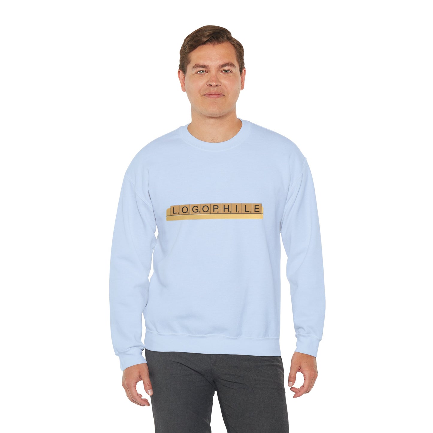 Logophile Crew Neck Sweatshirt - Perfect for Word Lovers and Bookworms