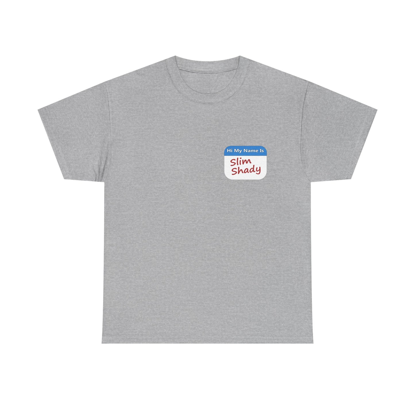 Shady Nametag Heavy Cotton Crew Neck T-Shirt