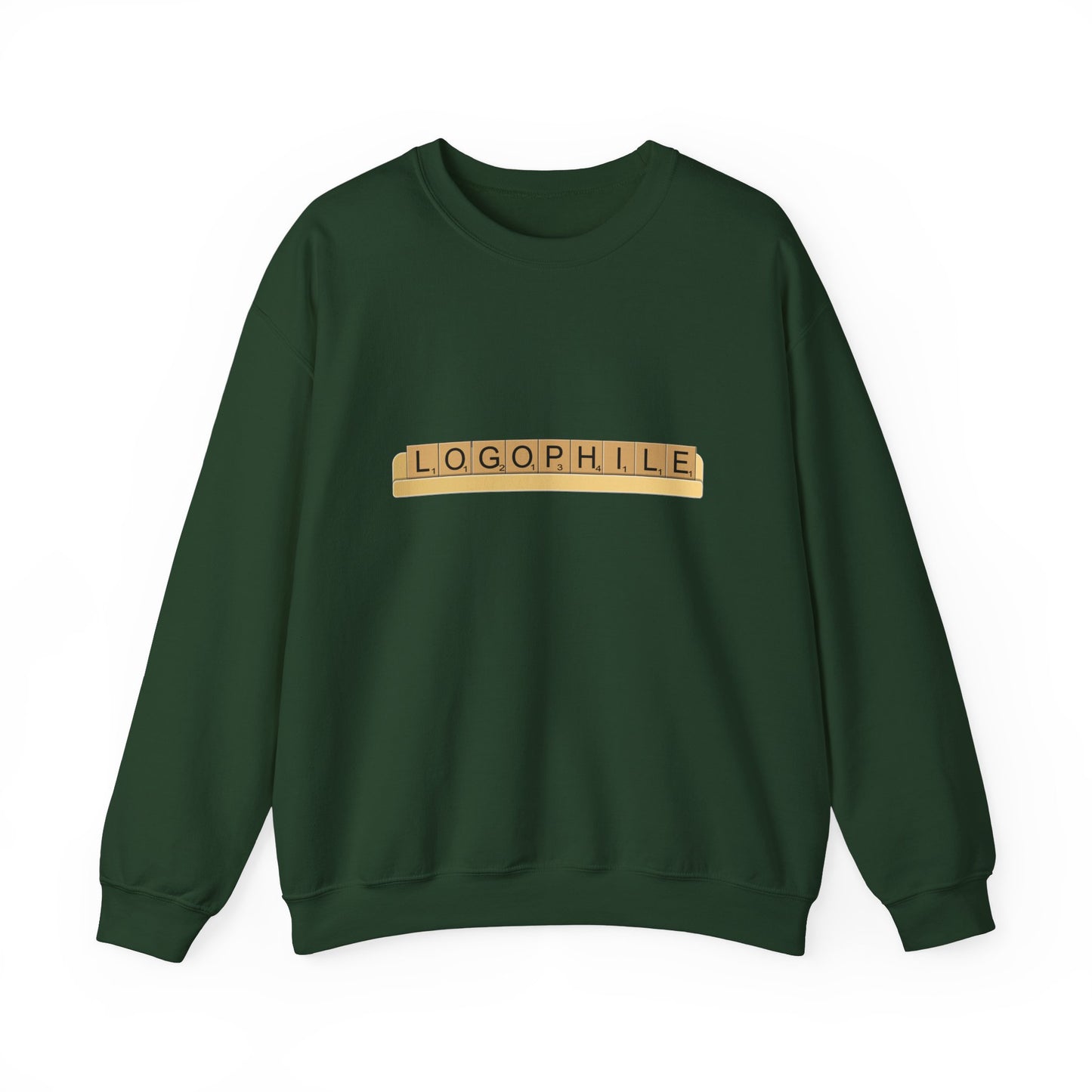 Logophile Crew Neck Sweatshirt - Perfect for Word Lovers and Bookworms