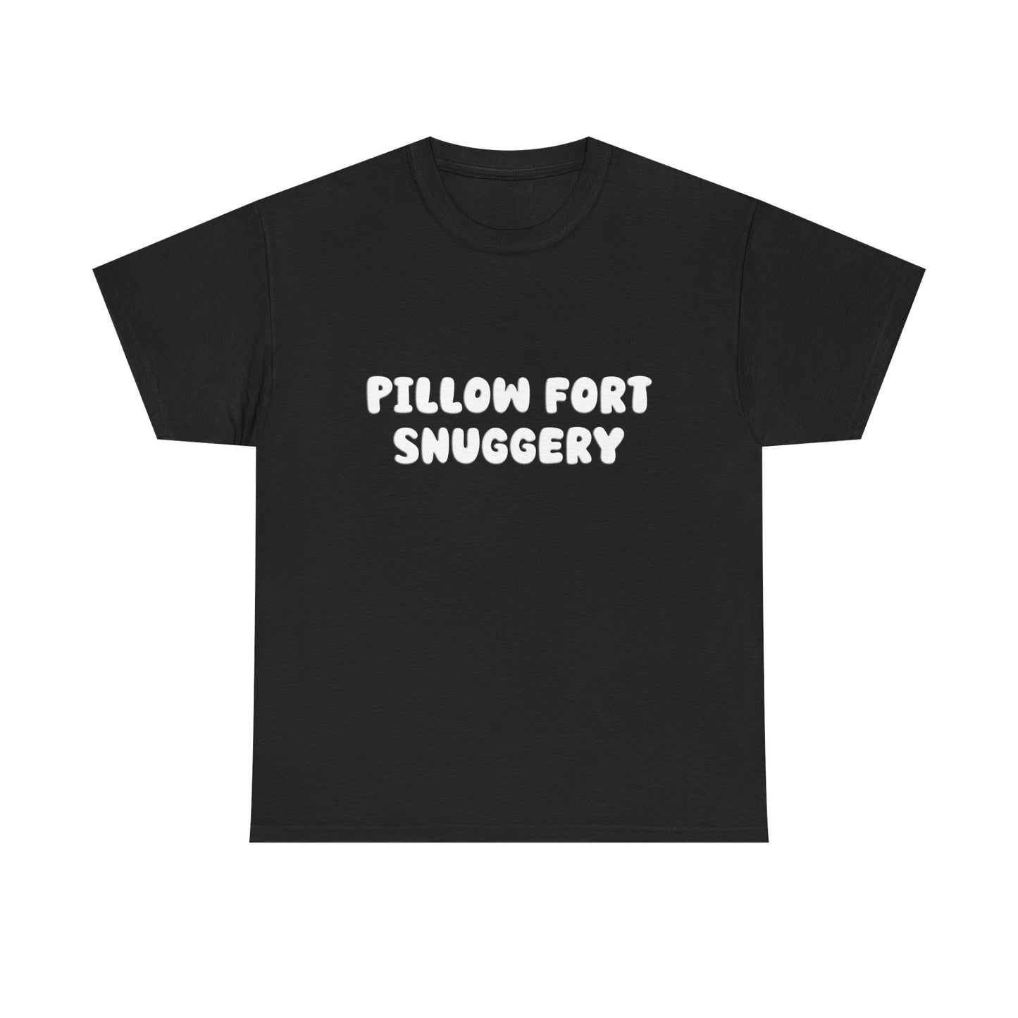 Pillow Fort Snuggery Heavy Cotton Crew Neck Tee