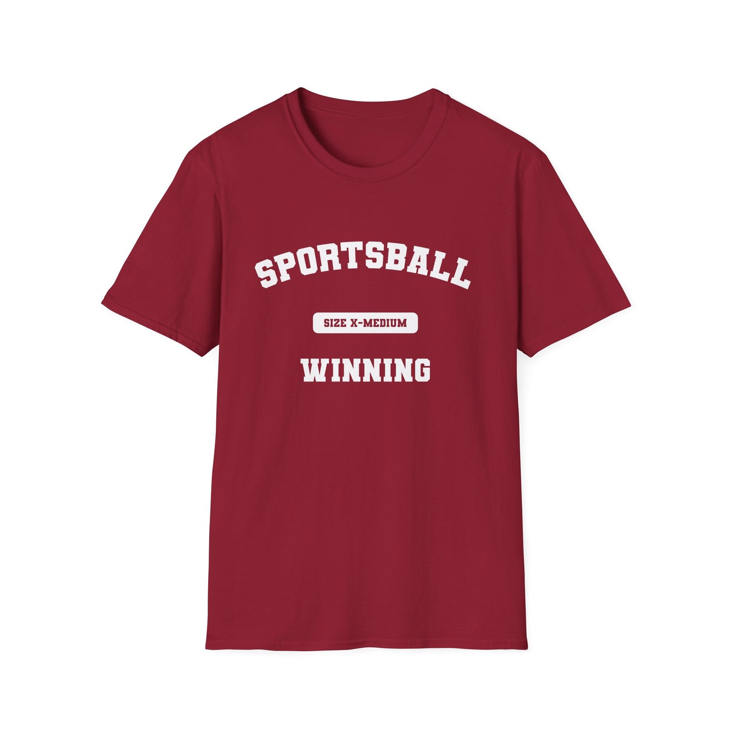 Sportsball Poly Blend Crew Neck T-Shirt