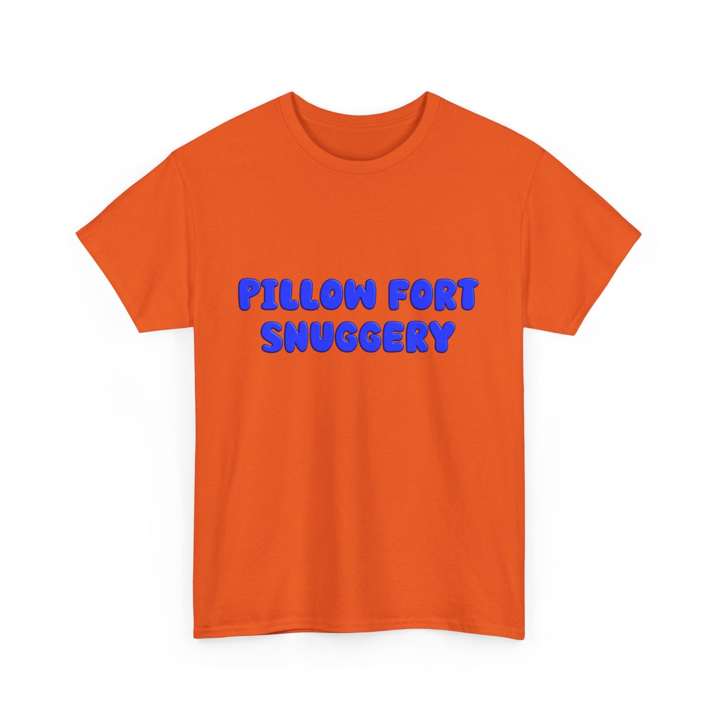 Pillow Fort Snuggery Heavy Cotton Crew Neck Tee