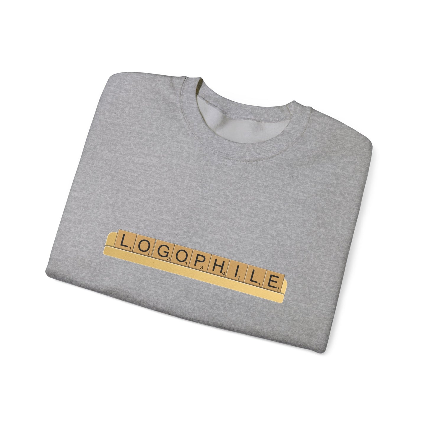 Logophile Crew Neck Sweatshirt - Perfect for Word Lovers and Bookworms
