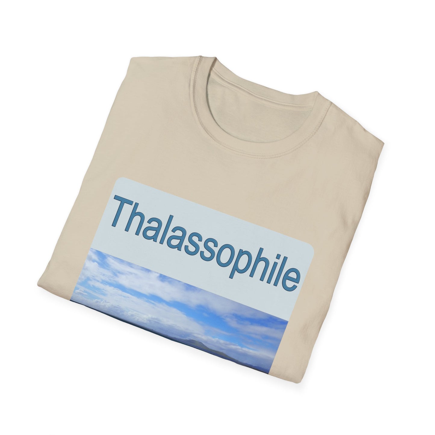 Thalassophile Poly Blend Crew Neck T-Shirt