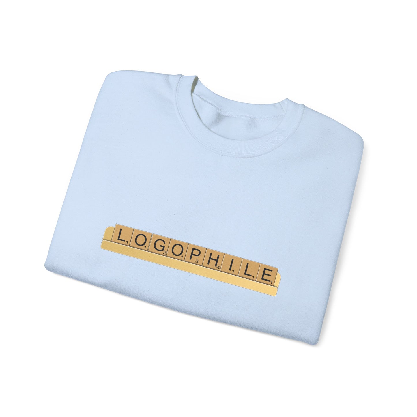 Logophile Crew Neck Sweatshirt - Perfect for Word Lovers and Bookworms