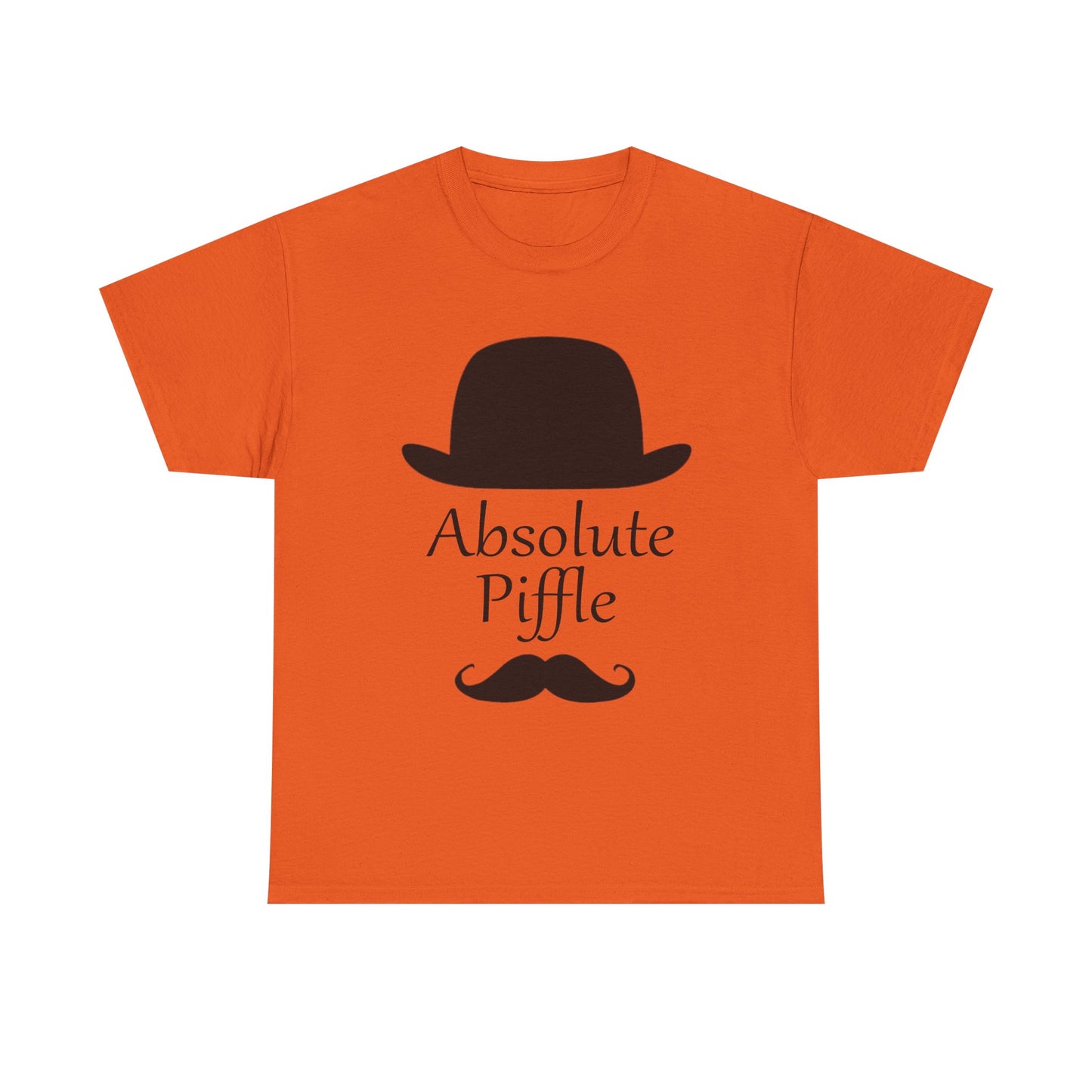 Absolute Piffle Heavy Cotton Crew Neck T-Shirt