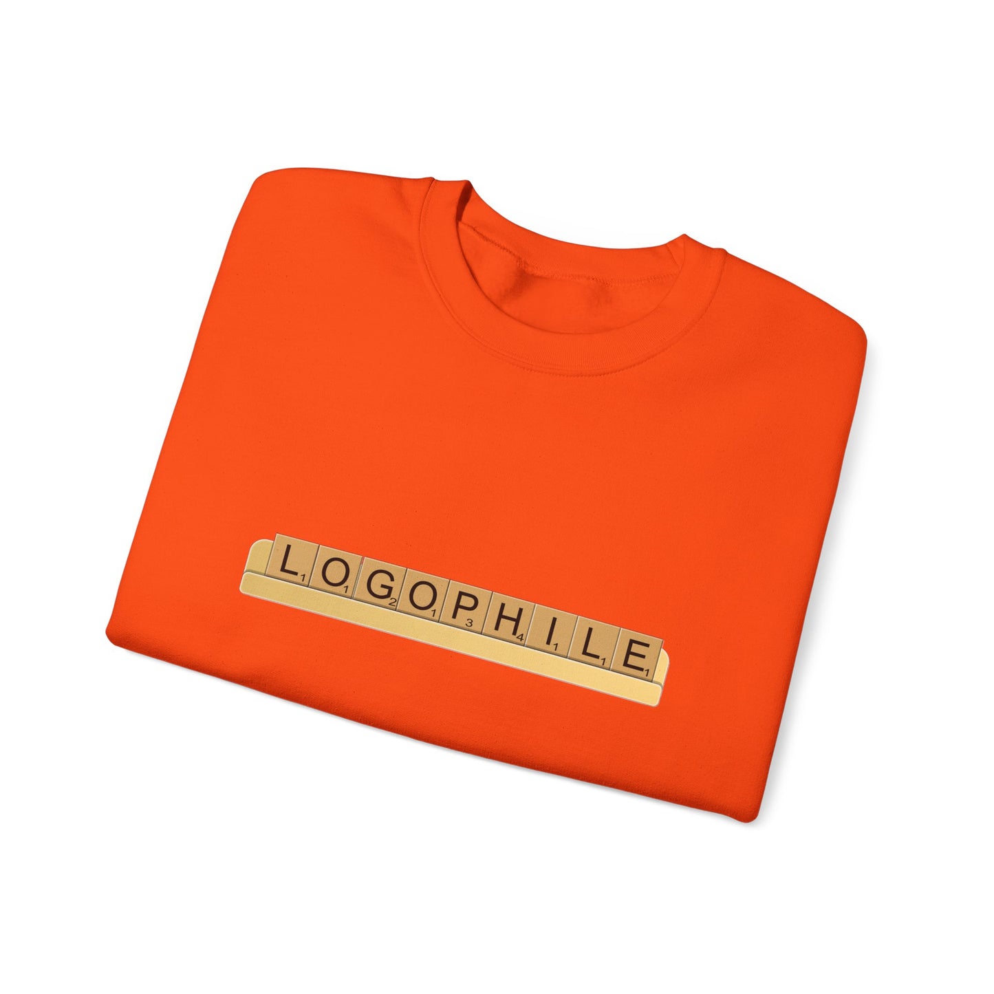Logophile Crew Neck Sweatshirt - Perfect for Word Lovers and Bookworms
