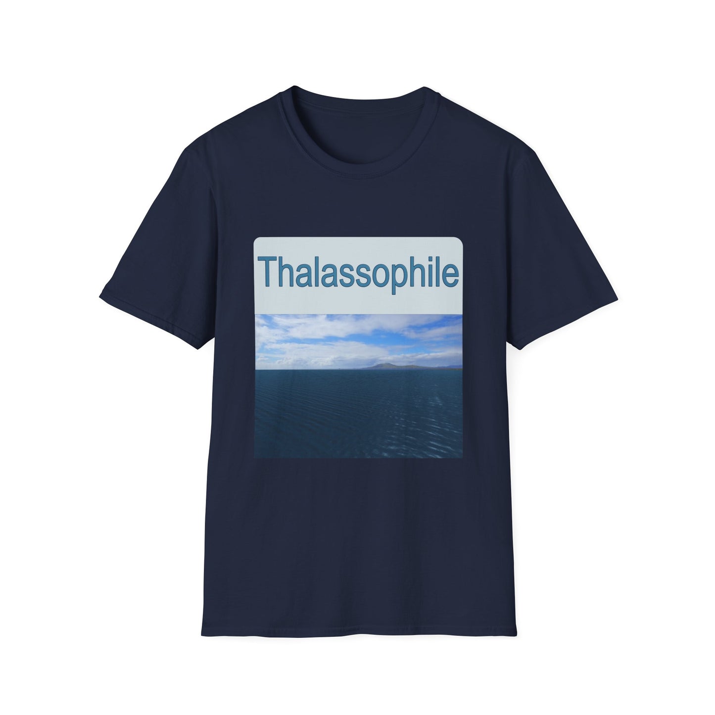 Thalassophile Poly Blend Crew Neck T-Shirt