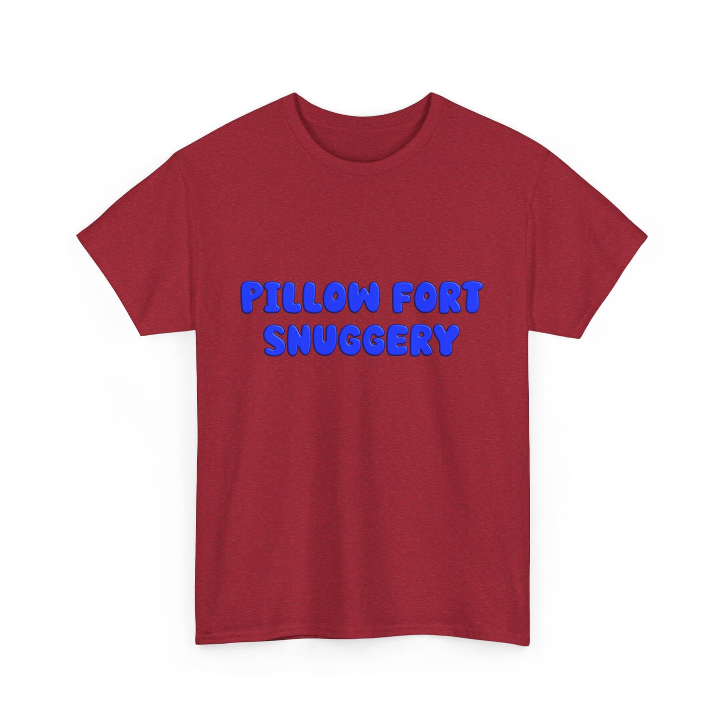 Pillow Fort Snuggery Heavy Cotton Crew Neck Tee