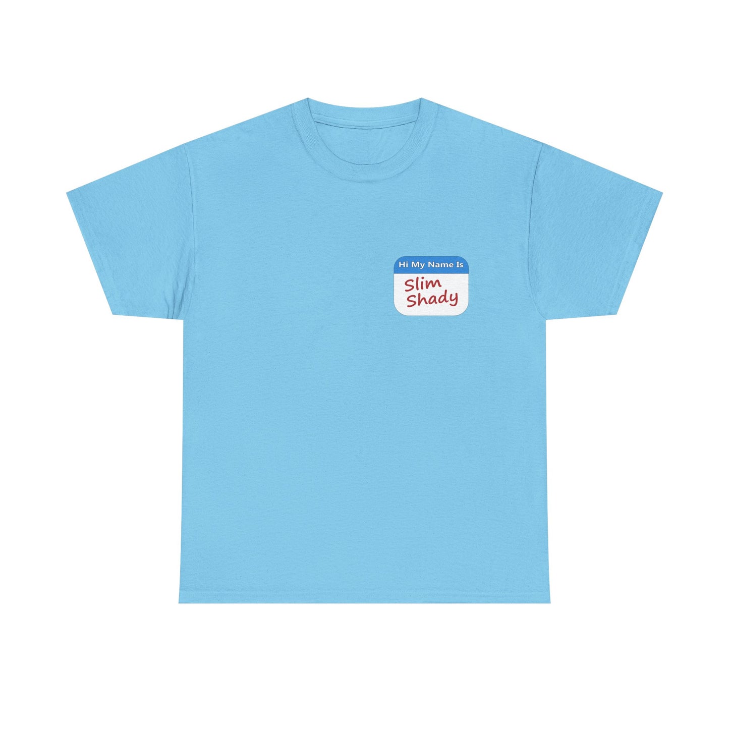Shady Nametag Heavy Cotton Crew Neck T-Shirt