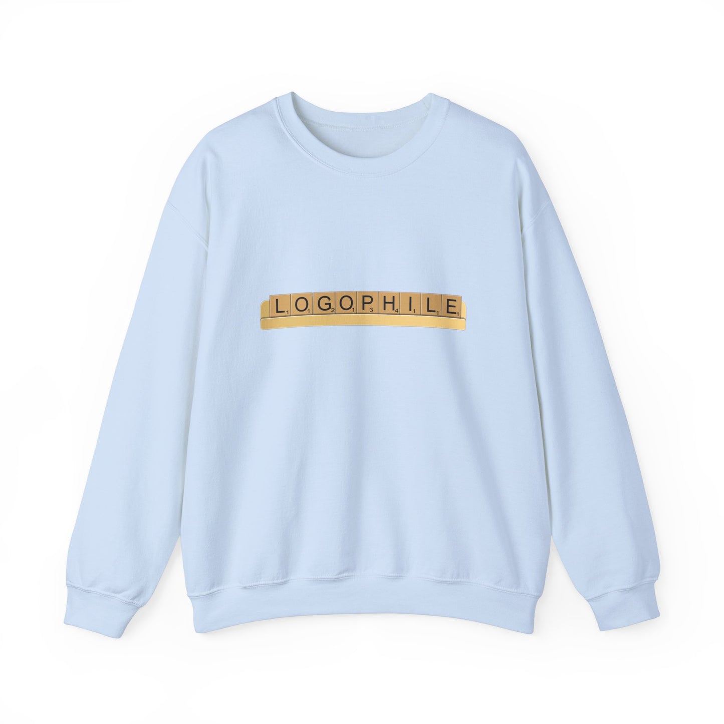 Logophile Crew Neck Sweatshirt - Perfect for Word Lovers and Bookworms