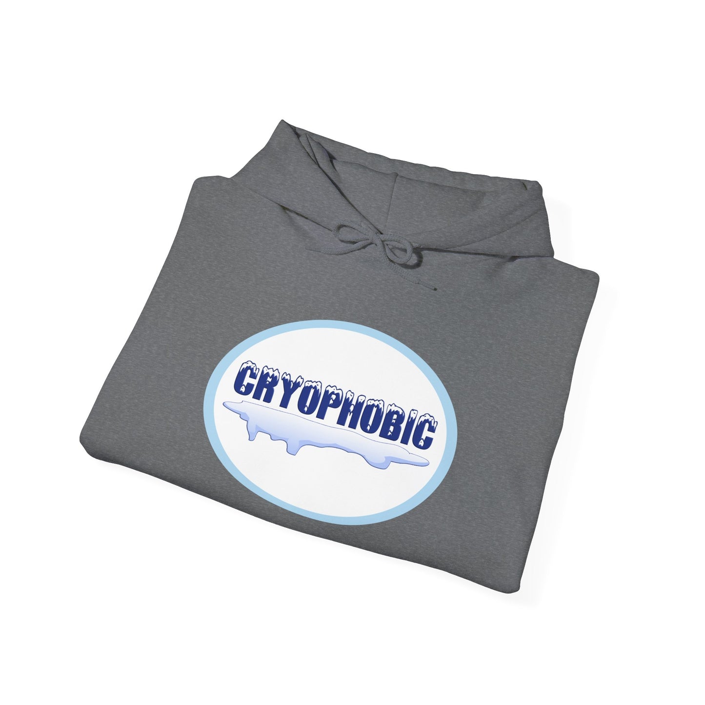 Cryophobic Hoodie - Cool Graphic for Cold Weather Haters