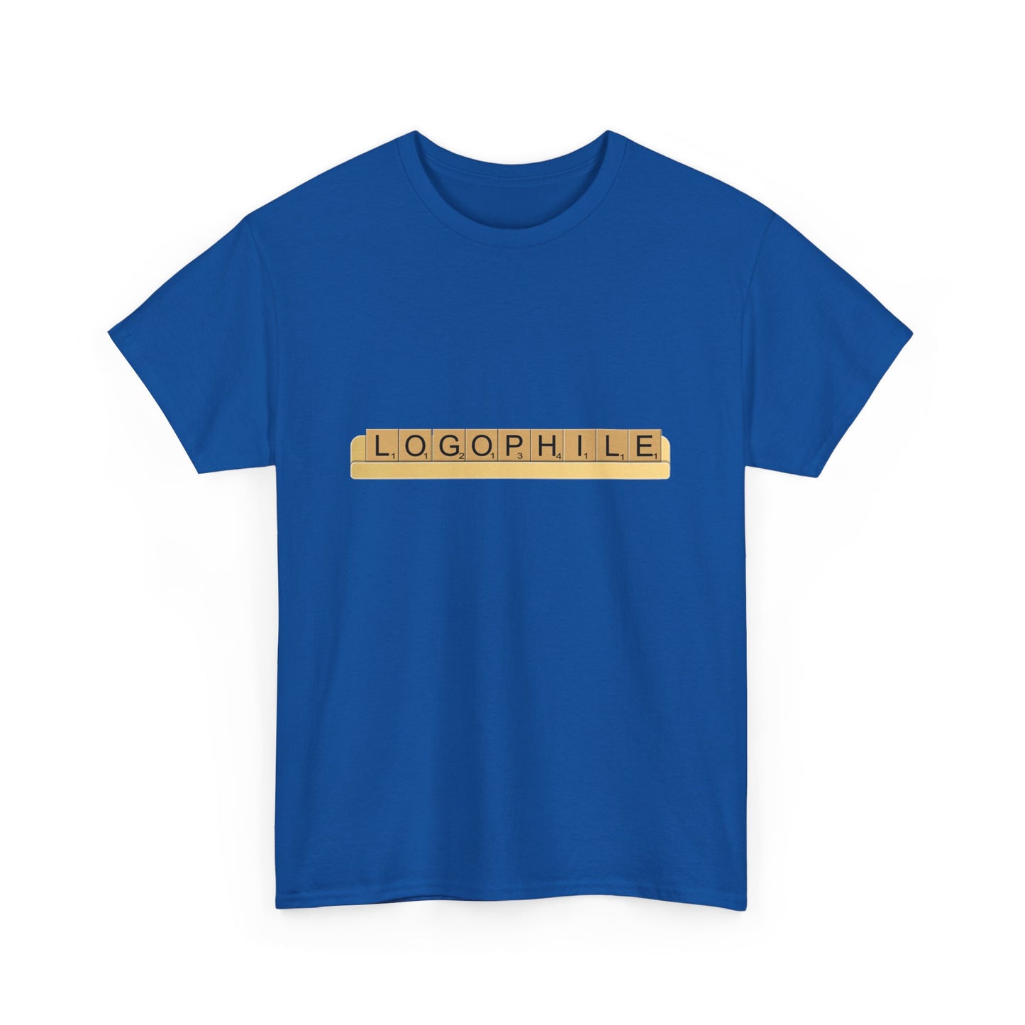 Logophile Heavy Cotton Crew Neck Tee - Perfect for Word Lovers and Book Worms