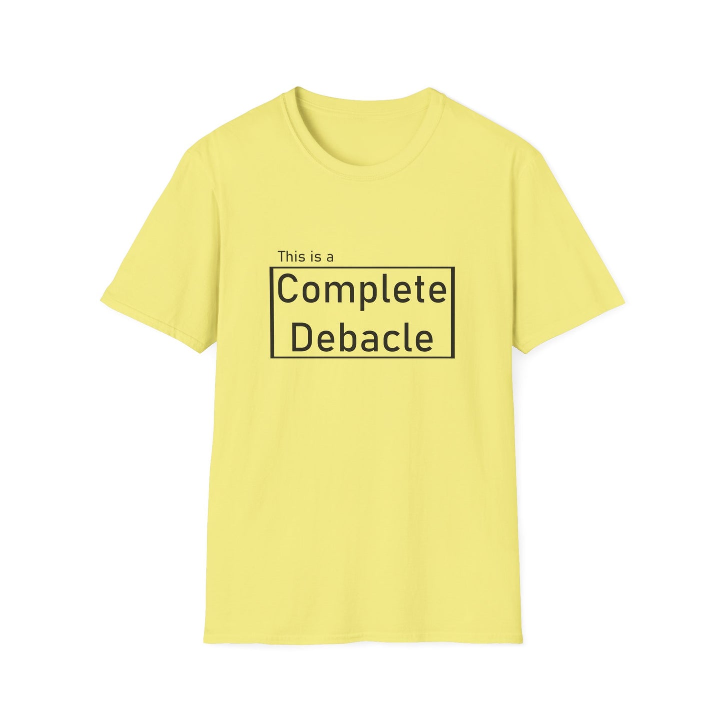 Complete Debacle Poly Blend crew Neck Tee