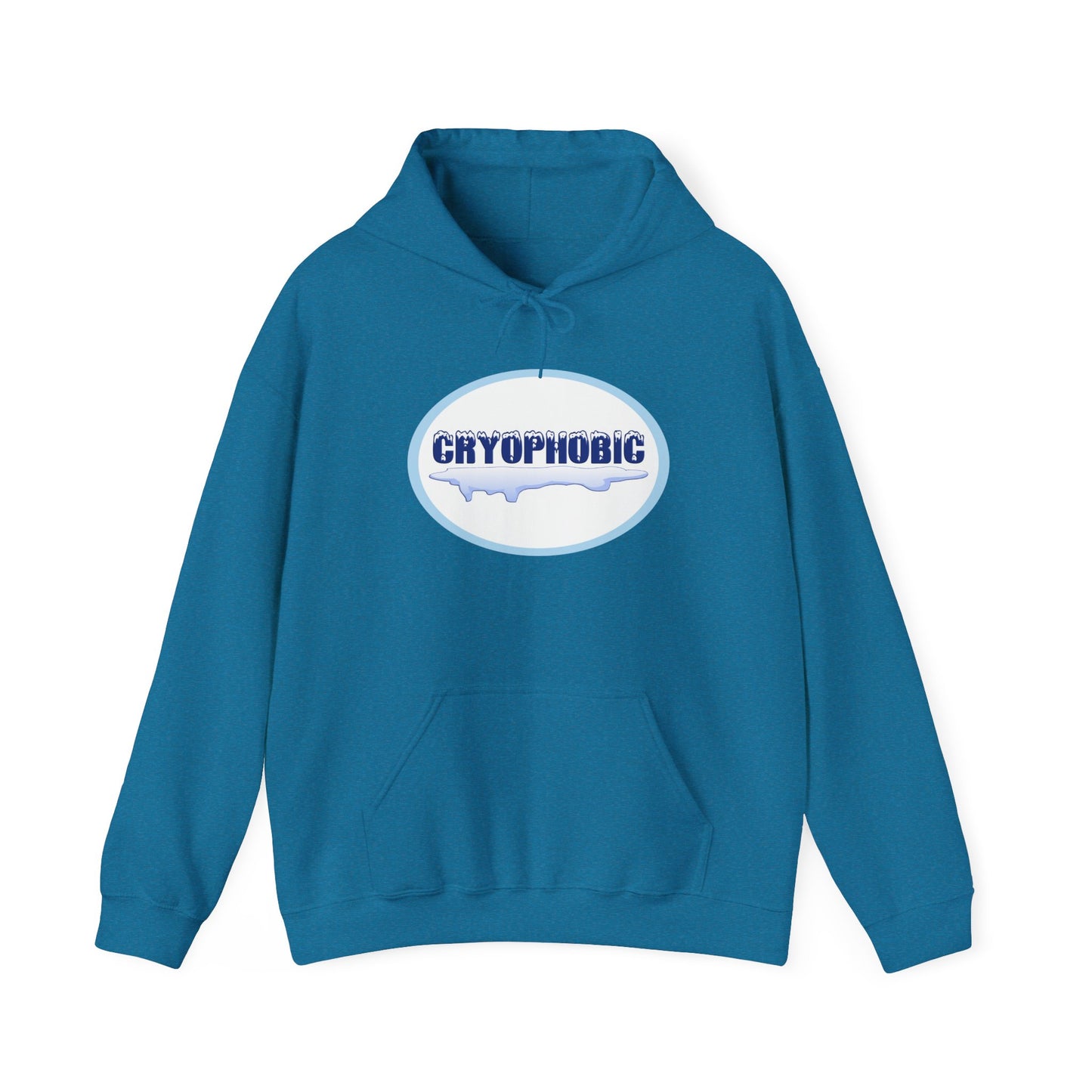Cryophobic Hoodie - Cool Graphic for Cold Weather Haters