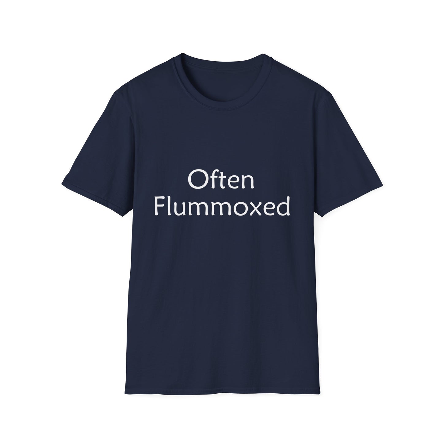 Often Flummoxed Poly Blend Crew Neck T-Shirt
