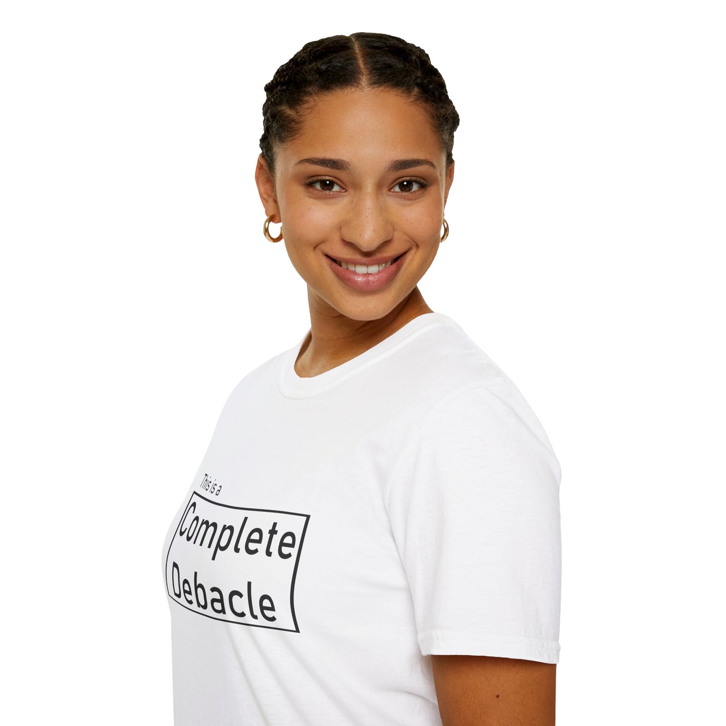 Complete Debacle Poly Blend crew Neck Tee
