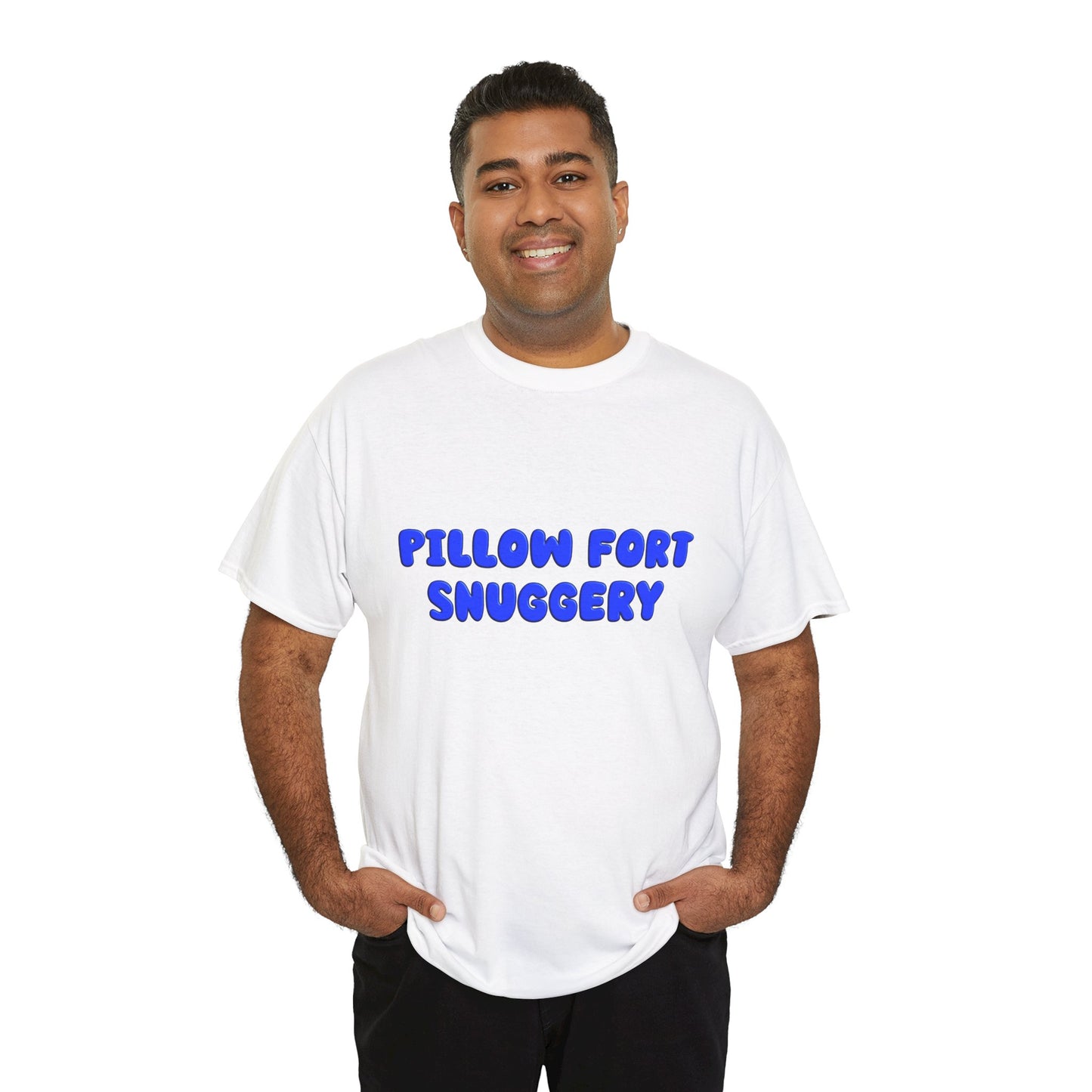 Pillow Fort Snuggery Heavy Cotton Crew Neck Tee