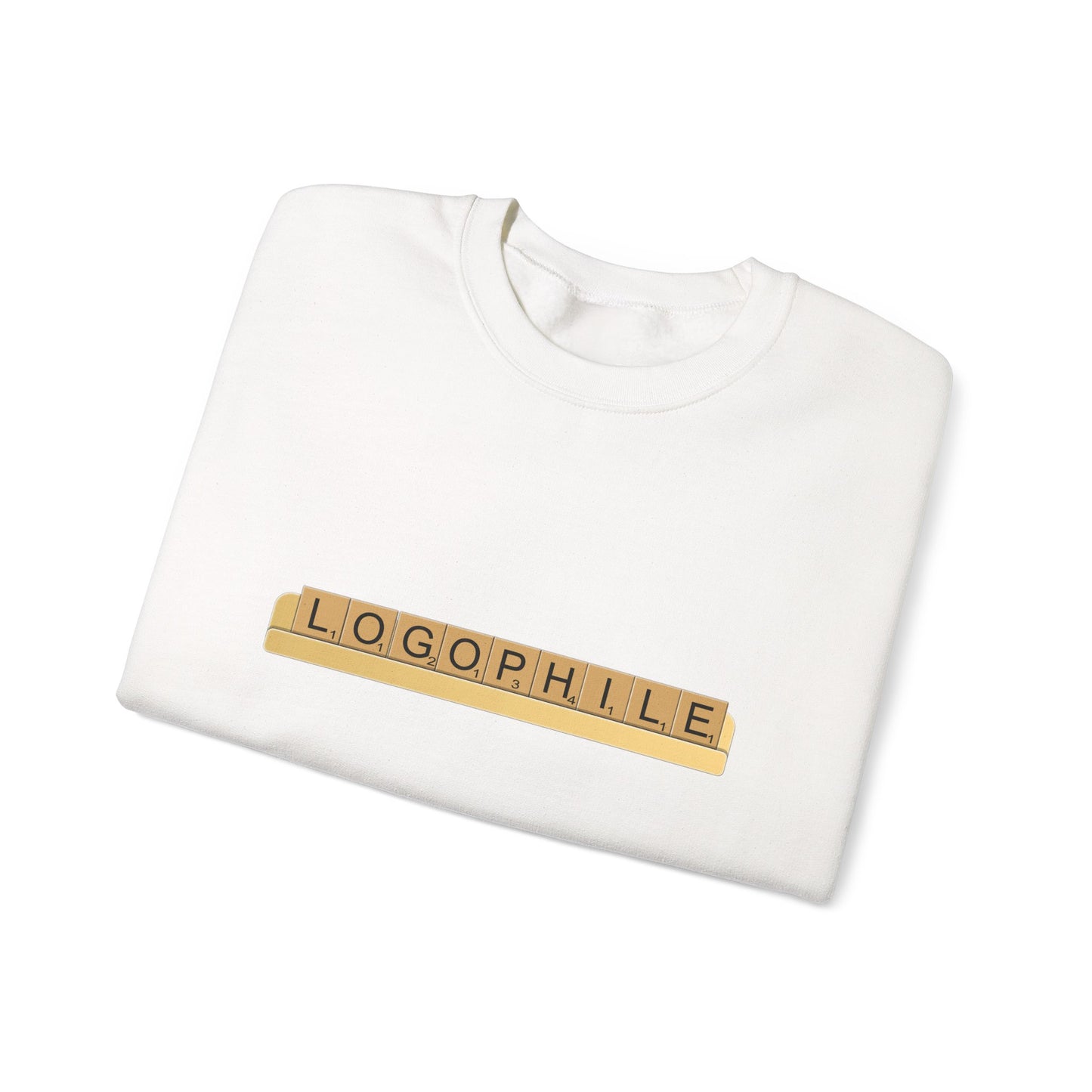 Logophile Crew Neck Sweatshirt - Perfect for Word Lovers and Bookworms